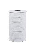 200 Yards 1/4 Inch White Braided Elastic Band for Sewing - Heavy Stretch Knit Cord for Crafts, DIY Jewelry, Bedspread Cuff - 6mm Elastic Rope - Buy Online on GoSupps.com