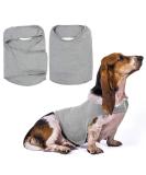 Dog Anti Anxiety Shirt Pet Stress Relief Clothes Pet Calming Wrap Vest Dog Thunder Jacket with Hook Loop and Reflective Strip (S) - Buy Online on GoSupps.com