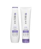 Biolage Hydra Source Shampoo & Conditioning Balm Set - Hydrating & Moisturizing | For Dry Hair | Paraben & Silicone-Free | Vegan - 13.5 Fl Oz & 9.5 Fl Oz - Buy Online on GoSupps.com
