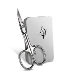 Bezox Nail Scissors - Professional Curved Toenail & Fingernail Scissors for Hard/Thick Nails - Sharp Blade & Polished Stainless Steel - Buy Online on GoSupps.com