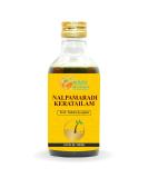 Herbs Botanica Nalpamaradi Thailam Skin Radiance Treatment Oil 200ml - Ayurvedic Oil with Turmeric & 15 Herbs for Skin, Face & Body - Buy Online on GoSupps.com