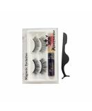 Buy Premium 3D Magnetic Lashes with Eyeliner - Reusable Natural Look Eyelash Kit | 2 Pairs with Tweezers - NATURA B0BJ35LSR7 - Buy Online on GoSupps.com