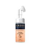 SWOSH Natural Foaming Face Wash with Exfoliating Silicone Brush - Deep Cleansing for Men & Women - 100 ml (3.38 fl oz) - International Shipping Available - Buy Online on GoSupps.com
