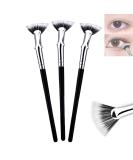 Anjoize Dolly Mascara Fan Brush Set - 120 Folded Fan-shaped Brushes for Precise Lash Separation and Lengthening - Buy Online on GoSupps.com