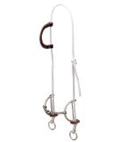 Weaver Leather Gag Bridle with Twisted Mouth Sliding Bit - Burgundy - Size 5 - Buy Online on GoSupps.com