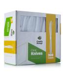 300 Pack Heavyweight Disposable Clear Plastic Knives by Comfy Package - Buy Online on GoSupps.com