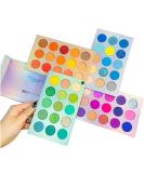 Beauty Searcher 60 Colors Palette - 4 in 1 Highly Pigmented Eyeshadow Palette | Bright Nude Shimmer Matte & Glitter Cream Shades - Buy Online on GoSupps.com