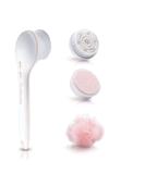 Finishing Touch Flawless Cleanse Spa Spinning Body Brush and Shower Wand - 1 Count, Pack of 1 - Buy Online on GoSupps.com