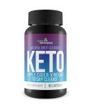 3X Keto Apple Cider Vinegar 90-Day Cleanse | Detox Naturally Support Digestion & Immune Health | Keto Pills for Men & Women - Buy Online on GoSupps.com