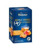 Me mer PLUS Tea - Mango-Orange & B Vitamins | 20 Gluten-Free Lactose-Free Vegan Tea Bags - Buy Online on GoSupps.com