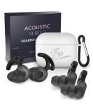 High Fidelity Ear Plugs - Reusable Soft Silicone for Concerts Raves & Musicians | Noise Reduction Ear Protection (2 Pairs - Buy Online on GoSupps.com