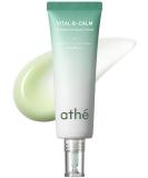 ATHE Vital B-Calm Panthenol Ampoule Cream - Vegan Moisturizer for Oily Sensitive Acne-Prone Skin - 50 000ppm Panthenol & 670 000ppm Tea Tree Water - 1.69oz - Buy Online on GoSupps.com