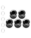 CNC 5 PCS Steel Chainring Bolts Set - M86.5mm, Double/Single, Black/Blue/Orange/Red/Colorful - Buy Online on GoSupps.com