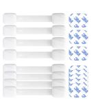 BABYGO Child Safety Straps 8X Premium Baby Proofing Door & Cupboard Locks | 30 Second Install | No DIY | Smart Unlock - White Child Safety Straps White - Buy Online on GoSupps.com
