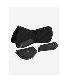 LeMieux Half Saddle Pad - Large ProSorb Black - Equestrian Horse Riding Equipment - Buy Online on GoSupps.com