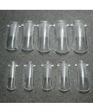 KADS 100pcs Clear Acrylic False Nails - 10 Sizes with Size Guide for Perfect Fit | International Shipping Available - Buy Online on GoSupps.com