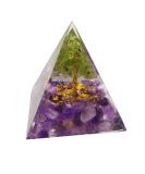 Crystal Pyramid Moonstone Energy Tower - Chakra Jewelry for Health, Wealth, Wisdom - Color G - Buy Online on GoSupps.com