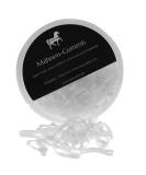 Animalon mane gum made of silicone |Single gums for horses hairstyles |Gentle mooring with tear -resistant mane gum |Ideal tunier accessories for horses (300 pieces white) 300 pieces (1 pack) white - Buy Online on GoSupps.com