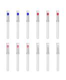 Xnivuis 12-Piece Silicone Lip Brush Set | Colorful Reusable Lip Applicators for Lipstick Eyeshadow & Lip Mask - Perfect for International Shipping - Buy Online on GoSupps.com