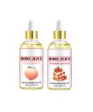 Shop Body Juice Oil - Handcrafted Strawberry Shortcake Body Oil for Women | 120ml Natural Blend | International Shipping - Buy Online on GoSupps.com