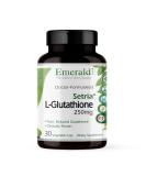 Emerald Labs Setria L-Glutathione - 30 Vegetable Capsules for Liver Cleanse & Immune Health - Buy Online on GoSupps.com