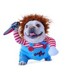 Dog and Cat Funny Costumes Pet Cosplay Funny Costumes Dog and Cat Funny Costumes Holiday Costumes Cosplay Costumes(Size L) - Buy Online on GoSupps.com