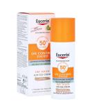 Eucerin Sun Oil Control Tinted Face Gel-Cream SPF50+ | Medium - Best UV Protection for Oily Skin | Buy Online Internationally - Buy Online on GoSupps.com