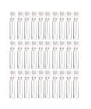 Beaupretty 50 Piece 1ml Mini Sample Perfume Test Bottles - Clear Travel Glass Spray Containers for Makeup & Samples - Buy Online on GoSupps.com