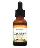 Eclectic Institute Elderberry Extract 500mg - Immune Support & Antioxidant | 2 fl oz (60 ml) - Buy Online on GoSupps.com