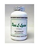 Buy Pure L Lysine 500 mg - 200 Caps | Essential Amino Acid | International Shipping Available - Buy Online on GoSupps.com