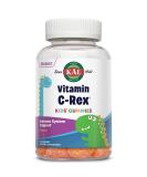 KAL Vitamin C-Rex Kids Gummies - Immune, Bone, Muscle & Skin Support - 60 Gummies - Buy Online on GoSupps.com