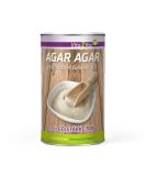 Vita2you Agar Agar 200g - gelier -free - gluten -free - EU cultivation - vegan agar powder in food quality - vegetable gelatin - premium quality - Buy Online on GoSupps.com