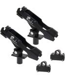 Croch rod holder for boat kayak - 2 x fishing rod holders Stable 360 degree rotatable and easy to adjust - Buy Online on GoSupps.com