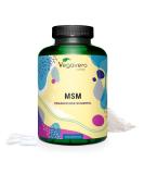 Vegavero MSM Capsules | 2000mg Organic Sulphur | Non-GMO & Additive-Free | Lab-Tested MSM Supplements | 365 Vegan Capsules - Buy Online on GoSupps.com