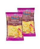 TRS Toor Dall Plain | 500G | Toor dal | High Fibre | High Protein | Natural | Gluten Friendly | Indian Origin (Pack of 2) - Buy Online on GoSupps.com