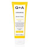 Q+A Ceramide Shower Cream - Nourishing Squalane & Jojoba Formula 250ml | Gentle Cleanse & Hydrate Skin - International Shipping Available - Buy Online on GoSupps.com
