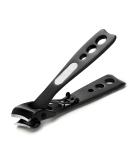 Bezox Nail Clipper - Sloping Nose Design for Ingrown & Thick Nails | Premium Stainless Steel Fingernail Scissors for Men & Women - Black - Buy Online on GoSupps.com
