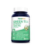 Green Tea Extract 98% 1200mg with EGCG 180 Vegan Capsules (Non-GMO & Gluten Free) Extract 20:1 Equivalent to 24000mg Green Tea Per Serving - Max Potency - Buy Online on GoSupps.com