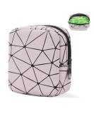 Likesing Period Bag - Portable Sanitary Napkin Storage for Teen Girls & Women - Feminine Menstrual Pad Pouch - Pink Organizer Purse - 1 Pack - Buy Online on GoSupps.com