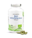 AMLAWELL Organic Wheatgrass Capsules - 180 Gluten-Free Capsules Packed with Vitamins & Minerals for Optimal Health - Buy Online on GoSupps.com