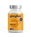 Vitamin D3 2000 I.E. - 400 Tablets | High Dose Sun Vitamin for Immune System & Bones | 100% Pure Cholecalciferol - Laboratory Tested & Additive-Free in Germany - Buy Online on GoSupps.com
