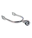 Just E Joy Stainless Steel Horse Spurs with Roller Ball for Men and Women - Ideal for Equestrian Boots and Horsemanship Lovers - Buy Online on GoSupps.com