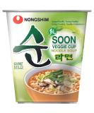 NONGSHIM Instant Cup Noodles Soup Soon Veggie - 67g | International Shipping Available - Buy Online on GoSupps.com