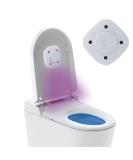 UVC Ultraviolet Toilet Sterilizer | Automatic Seat Sanitizer for Quick 5-Minute Disinfection | Protect Against Fecal-Oral Viruses - Buy Online on GoSupps.com