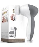 Project E Beauty Portable Electric Facial Brush - 360 Rotating Face Cleanser with 3 Exfoliating Brush Heads for Men & Women | International Shipping Available - Buy Online on GoSupps.com