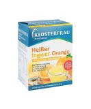 Monastery Hot Ginger Orange Tea | 10 Bags | Immune Support with Zinc & Vitamin C | Vegan & Lactose-Free Hot Drink - Buy Online on GoSupps.com