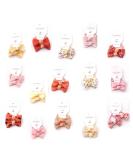 30 Pieces Baby Girls Hair Bows - Elastic Headbands & Ponytail Holders for Toddlers | Quality Hair Jewelry - Buy Online on GoSupps.com