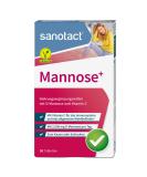 Sanotact Mannose+ | 30 High Dose D-Mannose Tablets with Vitamin C | 2000 mg Daily Support - Buy Online on GoSupps.com
