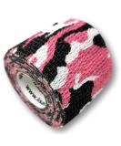 Lisacare Bandage Wrist - 12 Rolls of Elastic Medical Tape (5cm Wide) - Quick First Aid Supply - Camo Red Motif Selection - Buy Online on GoSupps.com