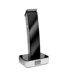 Groom Essentials Electric Hair and Beard Trimmer for Men - Cordless Grooming Kit with Charging Base Rechargeable Sideburn Trimmer 4 Trimming Guides & LED Indicator for Precision Grooming - Buy Online on GoSupps.com